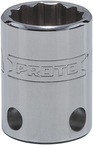 Proto® Tether-Ready 3/8" Drive Socket 15 mm - 12 Point - Top Tool & Supply