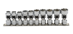 Proto® 3/8" Drive 10 Piece Metric Universal Socket Set - 6 Point - Top Tool & Supply