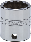 Proto® Tether-Ready 3/8" Drive Socket 20 mm - 12 Point - Top Tool & Supply