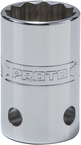 Proto® Tether-Ready 1/2" Drive Socket 18 mm - 12 Point - Top Tool & Supply