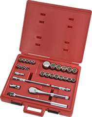 Proto® 1/2" Drive 29 Piece Metric Socket Set - 12 Point - Top Tool & Supply