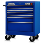 Proto® 440SS 27" Roller Cabinet - 7 Drawer, Blue - Top Tool & Supply