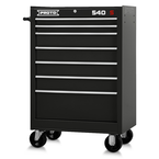 Proto® 440SS 27" Roller Cabinet - 7 Drawer, Black - Top Tool & Supply