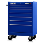 Proto® 440SS 27" Roller Cabinet - 7 Drawer, Blue - Top Tool & Supply