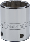 Proto® Tether-Ready 1/2" Drive Socket 28 mm - 12 Point - Top Tool & Supply