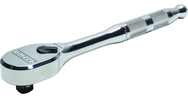 Proto® 1/2" Drive Precision 90 Pear Head Ratchet Standard 11"- Full Polish - Top Tool & Supply