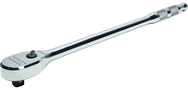 Proto® 1/2" Drive Precision 90 Pear Head Ratchet Long 18"- Full Polish - Top Tool & Supply