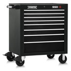 Proto® 550S 34" Roller Cabinet - 8 Drawer, Gloss Black - Top Tool & Supply