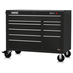 Proto® 550E 50" Power Workstation - 10 Drawer, Gloss Black - Top Tool & Supply