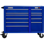 Proto® 550S 50" Workstation - 10 Drawer, Gloss Blue - Top Tool & Supply