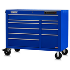 Proto® 550E 50" Front Facing Power Workstation w/ USB - 10 Drawer, Gloss Blue - Top Tool & Supply