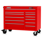 Proto® 550S 50" Workstation - 12 Drawer, Gloss Red - Top Tool & Supply