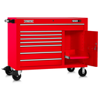 Proto® 550S 50" Workstation - 8 Drawer & 1 Shelf, Gloss Red - Top Tool & Supply