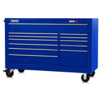 Proto® 550S 66" Workstation - 12 Drawer, Gloss Blue - Top Tool & Supply