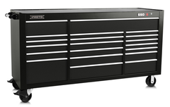 Proto® 550S 78" Workstation - 20 Drawer, Gloss Black - Top Tool & Supply