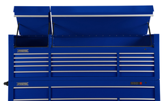Proto® 550S 88" Top Chest - 15 Drawer, Gloss Blue - Top Tool & Supply