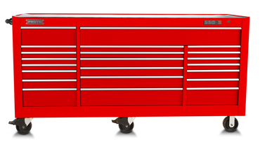 Proto® 550S 88" Workstation - 22 Drawer, Gloss Red - Top Tool & Supply