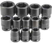 Proto® 3/4" Drive 26 Piece Metric Impact Socket Set - 12 Point - Top Tool & Supply