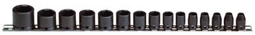 Proto® 3/8" Drive 15 Piece Impact Socket Set - 6 Point - Top Tool & Supply