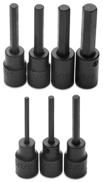 Proto® 3/8" Drive 7 Piece Hex Bit Impact Socket Set - Top Tool & Supply