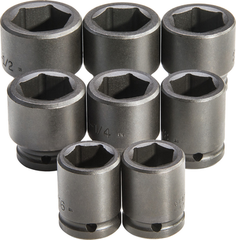 Proto® 3/4" Drive 8 Piece Impact Socket Set - 6 Point - Top Tool & Supply