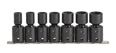 Proto® 1/2" Drive 7 Piece Deep Universal Impact Socket Set - 6 Point - Top Tool & Supply