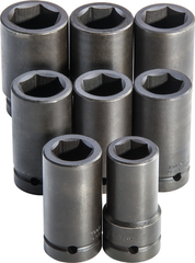 Proto® 1" Drive 8 Piece Deep Metric Impact Socket Set - 6 Point - Top Tool & Supply