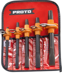 Proto® Tether-Ready 5 Piece Cold Chisel Set - Top Tool & Supply