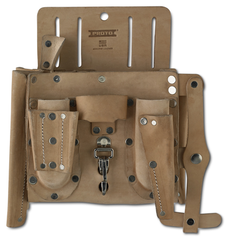 Proto® Leather Extra Capacity 14-Pocket Electrician's Pouch - Top Tool & Supply