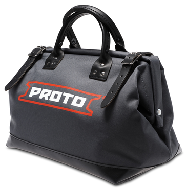 Proto® Extra Heavy Duty Polyester Leather Reinforced Tool Bag - 18" - Top Tool & Supply