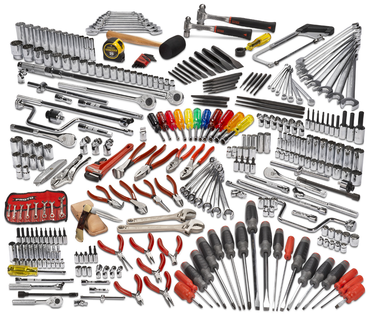 Proto® 334 Piece Master Advanced Maintenance Set With Roller Cabinet J442742-12RD and Top Chest J442719-8RD - Top Tool & Supply