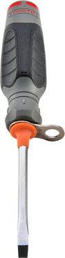 Proto® Tether-Ready Duratek Slotted Keystone Round Bar Screwdriver - 1/4" x 4" - Top Tool & Supply