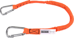 Proto® Elastic Lanyard With 2 Stainless Steel Carabiners - 25 lb. - Top Tool & Supply