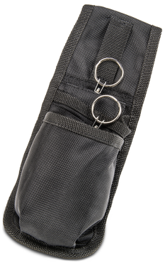 Proto® Tethering D-Ring Pouch with Two Pockets and Retractable Lanyard - Top Tool & Supply