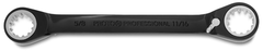 Proto® Black Chrome Double Box Reversible Ratcheting Wrench 5/8" x 11/16" - Spline - Top Tool & Supply