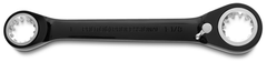 Proto® Black Chrome Double Box Reversible Ratcheting Wrench 1" x 1-1/8" - Spline - Top Tool & Supply