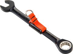 Proto® Tether-Ready Black Chrome Combination Non-Reversible Ratcheting Wrench 17 mm - Spline - Top Tool & Supply