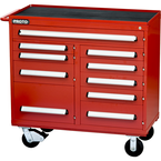 Proto® 460 Series 45" Workstation - 10 Drawer, Red - Top Tool & Supply