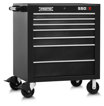 Proto® 550S 34" Roller Cabinet - 7 Drawer, Dual Black - Top Tool & Supply