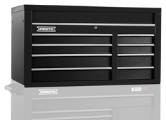 Proto® 550S 50" Top Chest - 8 Drawer, Dual Black - Top Tool & Supply