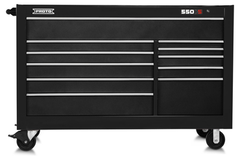 Proto® 550S 66" Workstation - 11 Drawer, Dual Black - Top Tool & Supply