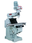 Electronic Variable Speed Vertical Mill - R-8 Spindle - 10 x 54'' Table Size -Box Way - 3HP - 3PH - 220V Motor - Top Tool & Supply