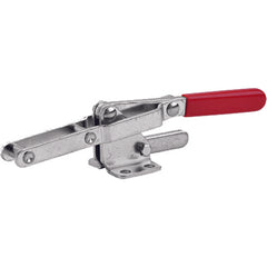 375 lbs Solid Hook Flanged Base Latch Clamp - Top Tool & Supply