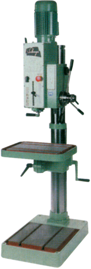 SE20354 SOLBERGA 25" Drill Press; 2.2HP(low) 3HP(high); 440V/3/60 Motor; 4MT Spindle; Manual Feed - Top Tool & Supply