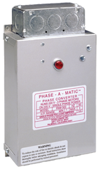 Heavy Duty Static Phase Converter - #PAM-200HD; 3/4 to 1-1/2HP - Top Tool & Supply