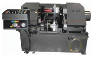 Horizontal Mitre Bandsaw - #PA10/2; 8 x 12'' Capacity; 5HP; 230/460V Motor - Top Tool & Supply