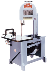 Vertical Bandsaw - #EF1459; 8-3/4 x 14-1/2'' Capacity; 1HP; 1PH; 110V Motor - Top Tool & Supply