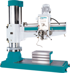 Radial Drill Press - #CL920A - 37-3/8'' Swing; 2HP Motor - Top Tool & Supply
