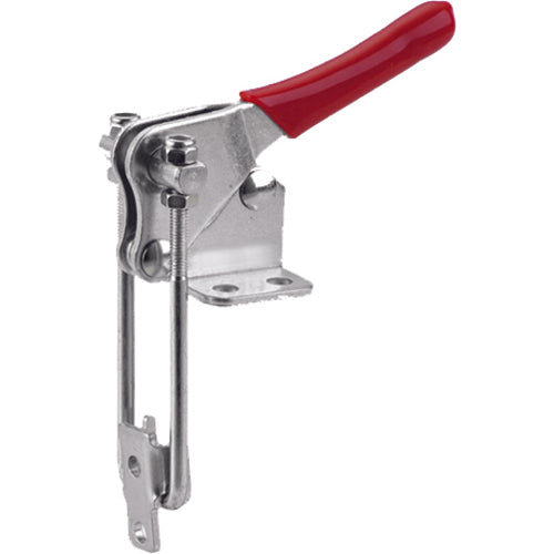 500 lbs Vertical U-Hook Flanged Base Latch Clamp - Top Tool & Supply