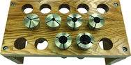 R8 Round Collet Set - 1/8 to 3/4 x 8ths - Top Tool & Supply